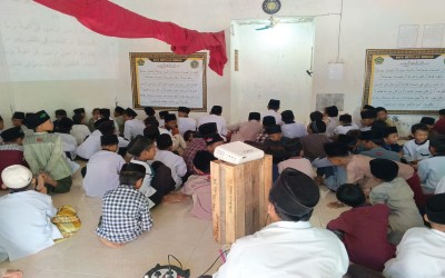 Memperkuat Spiritual dan Silaturahmi: MI Ta’mirul Wathon 02 Sikancil Gelar Istighosah Rutin Jumat Kliwon